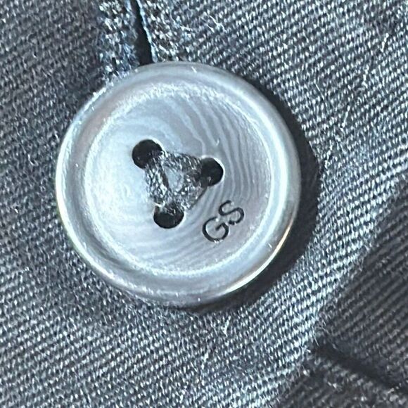 G Star Raw Raw Correct Mens Black Denim Jacket Trench Coat size L Large Cotton - Picture 10 of 15